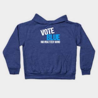 Vote Blue Midterm Election Democrat Kids Hoodie